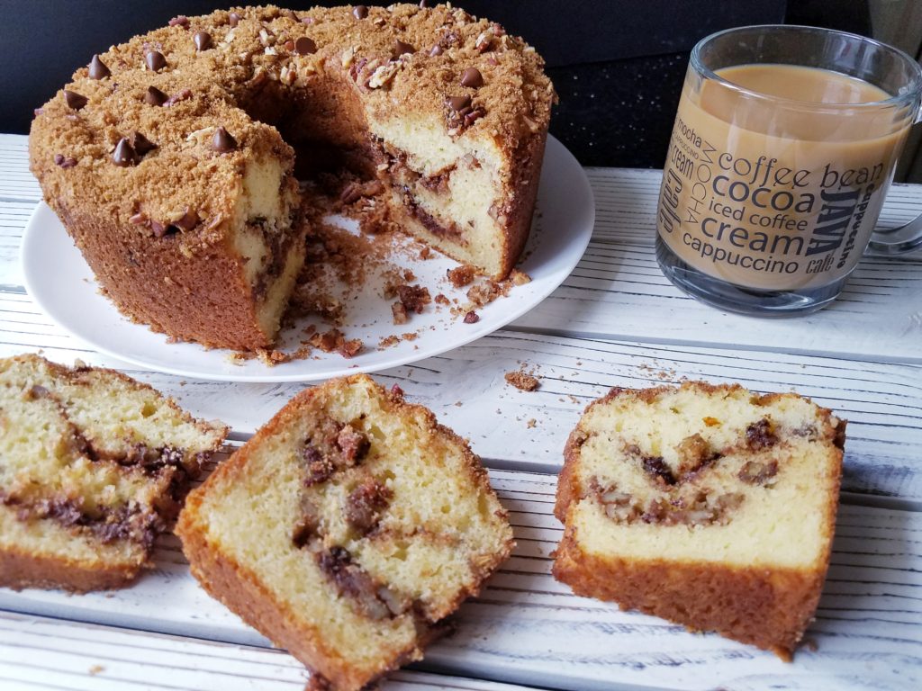 incredible chocolate chip coffee cake