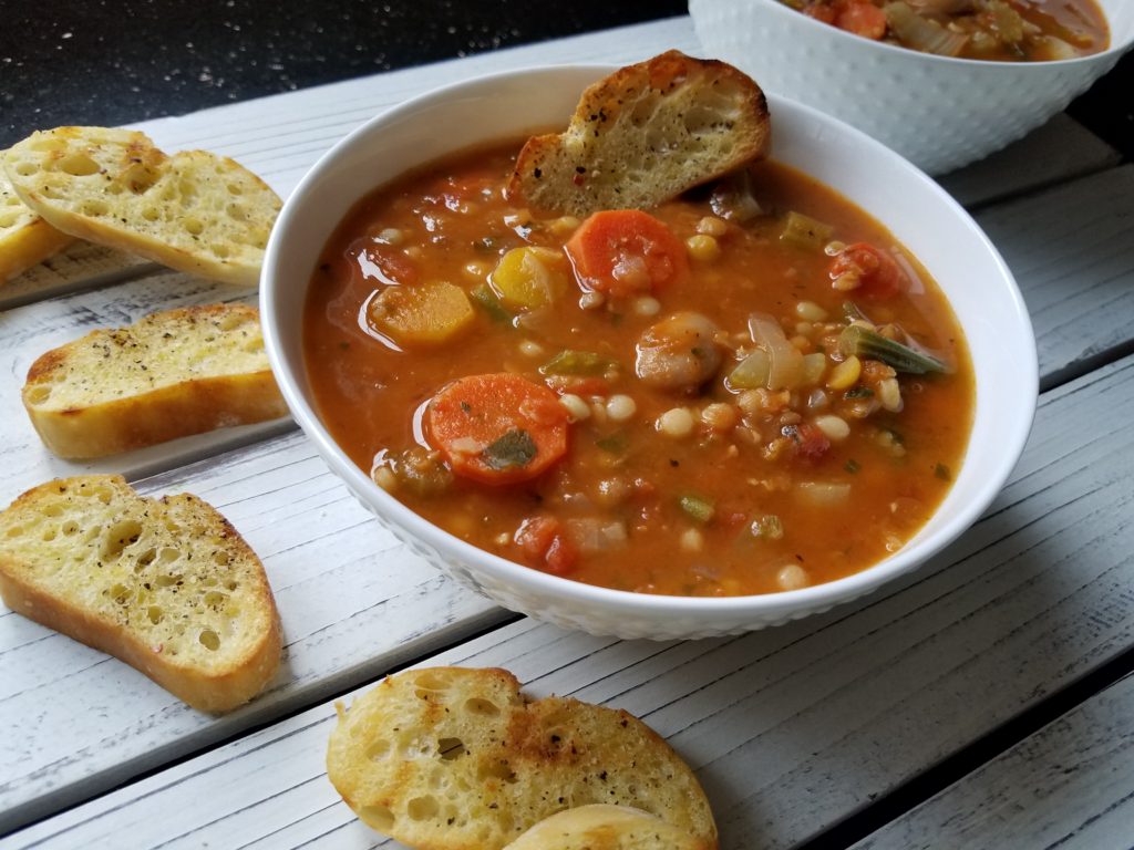 quick & easy vegetable soup - Splash of Sherri
