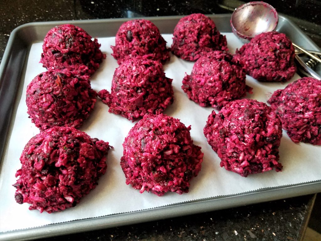 veggie burgers